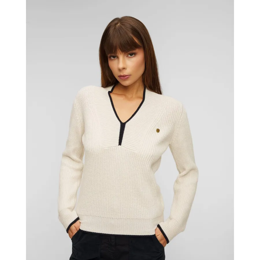obrazek 1 Sweter Z Wełną Damski Aeronautica Militare