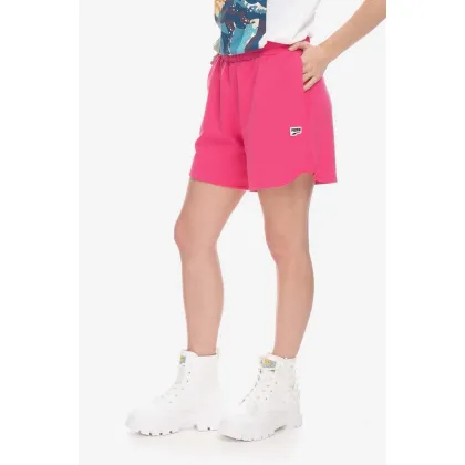 Zdjęcie Puma szorty damskie kolor różowy gładkie high waist 538361.25-ROZOWY
