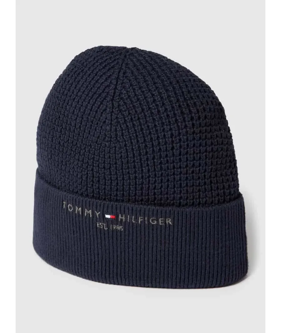 obrazek 1 Czapka beanie z detalem z logo model ‘HORIZON’