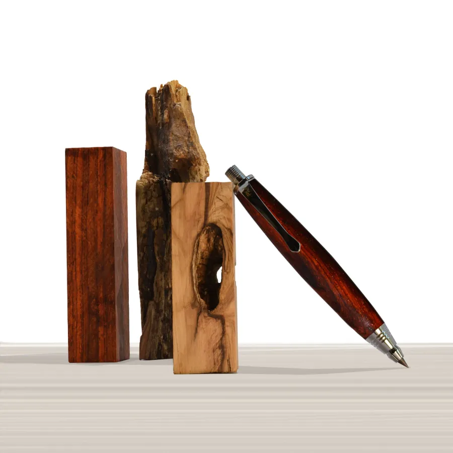 obrazek 3 Elegancki ołówek z drewna cocobolo - Ligabue Cocobolo - M'Art