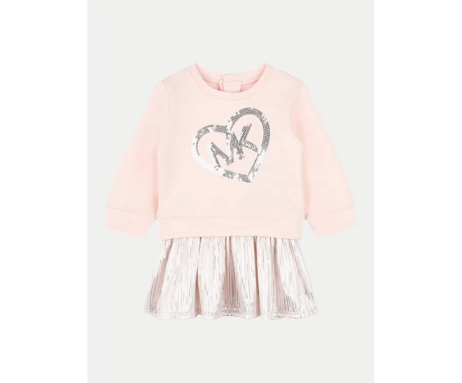 obrazek 1 MICHAEL KORS KIDS Sukienka codzienna R30132 Różowy Regular Fit