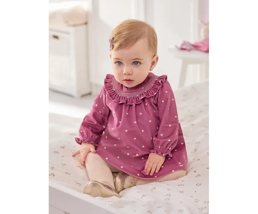 obrazek 1 Mayoral Sukienka codzienna 2.840 Fioletowy Regular Fit