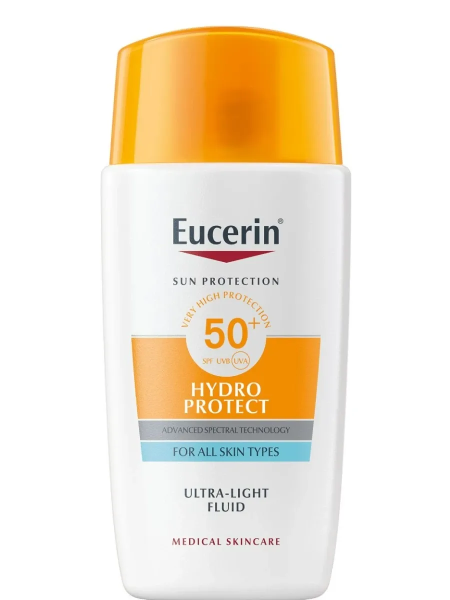 obrazek 1 Eucerin Hydro Protect SPF 50+ Ultralekki Nawilżający Fluid Ochronny  50 ml