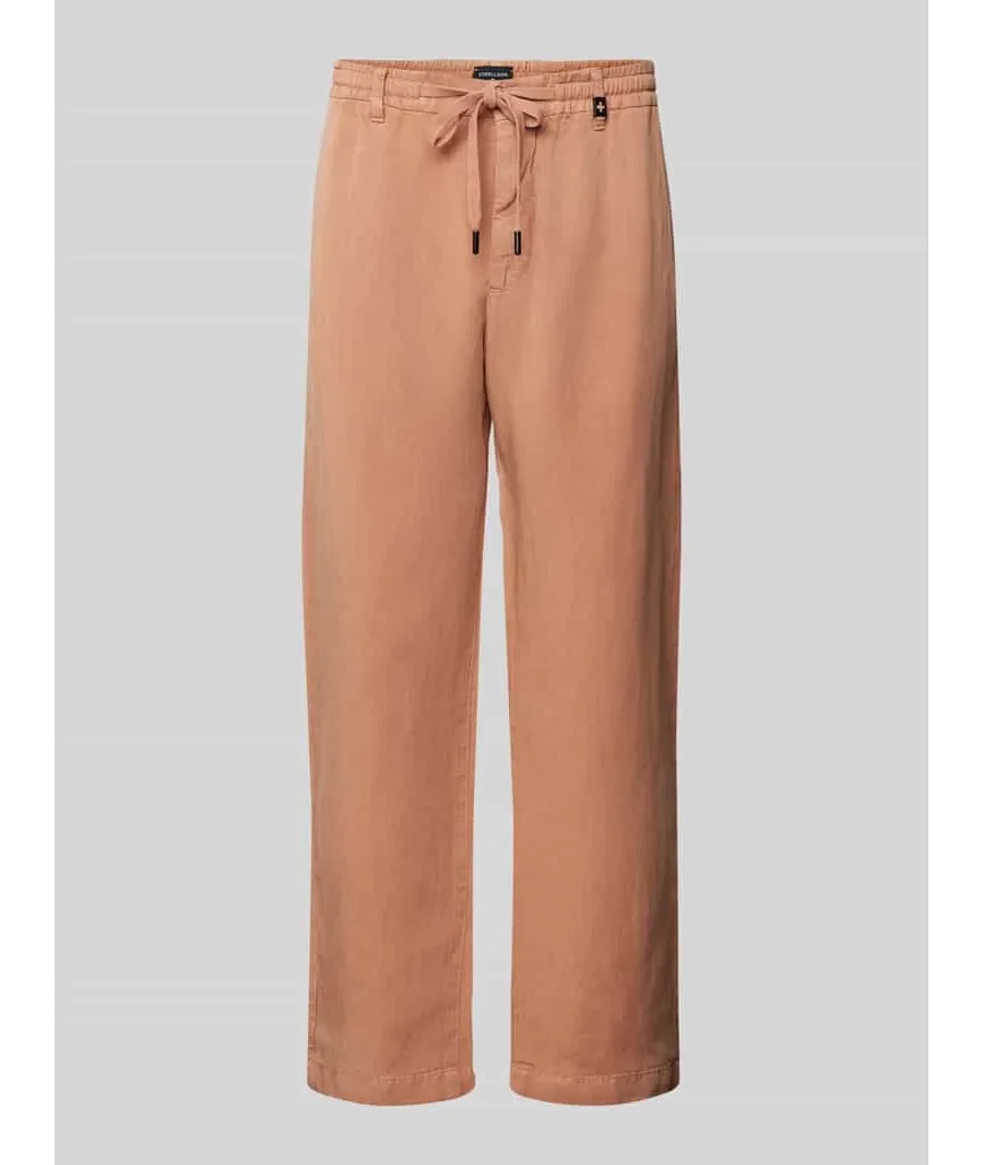 obrazek 1 Chinosy o kroju regular fit z elastycznym pasem model ‘Saturn’