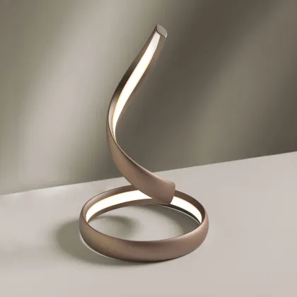 Zdjęcie Oryginalne oświetlenie z Włoch - lampa Flame na biurko