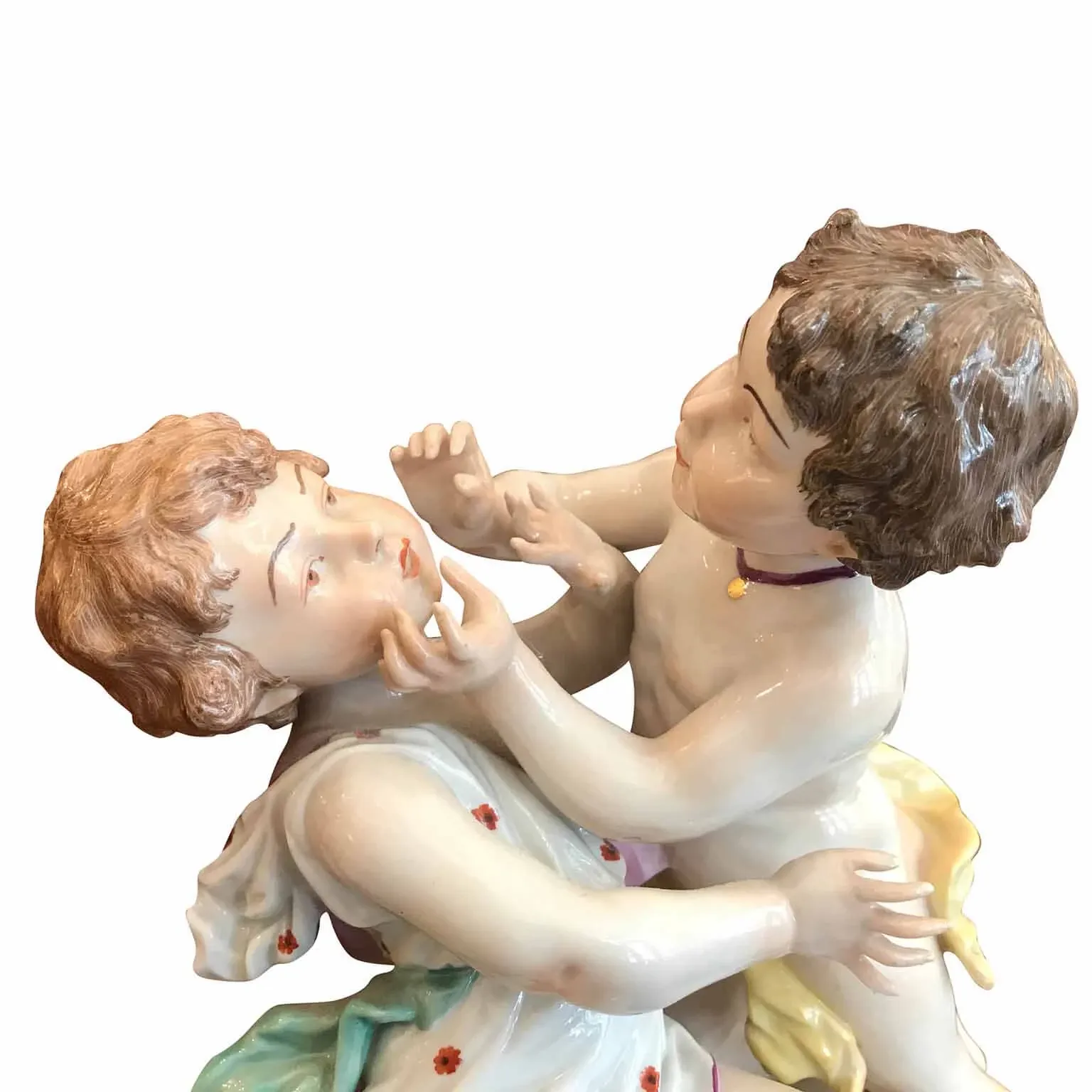 Figurka dzieci - stara porcelana z Niemiec