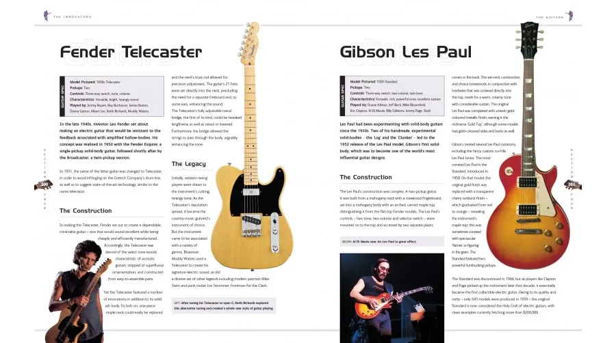 obrazek 9 Ostateczny podręcznik do gry na gitarze  - Flame Tree Publishing