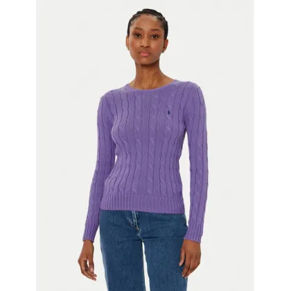 Zdjęcie Polo Ralph Lauren Sweter 211891640028 Fioletowy Slim Fit