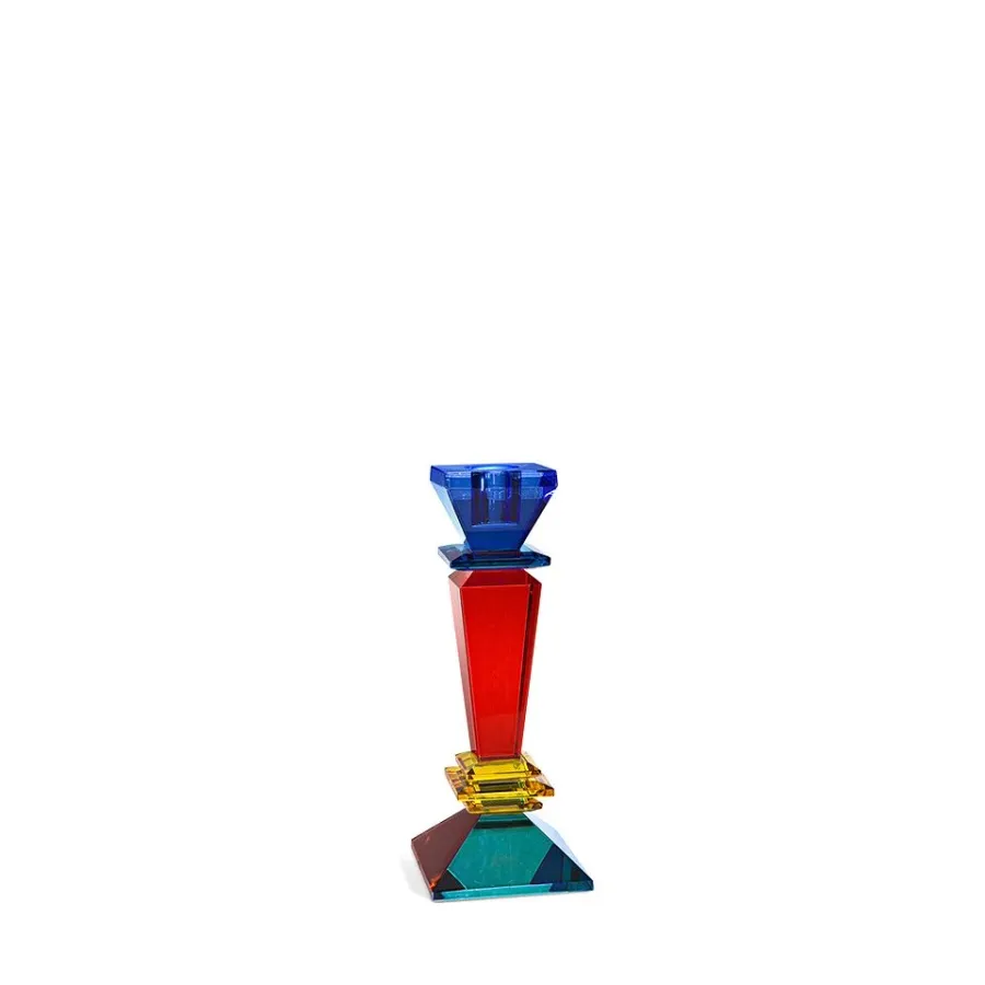 obrazek 2 Stylowy świecznik wykonany we Włoszech (18,5 cm)