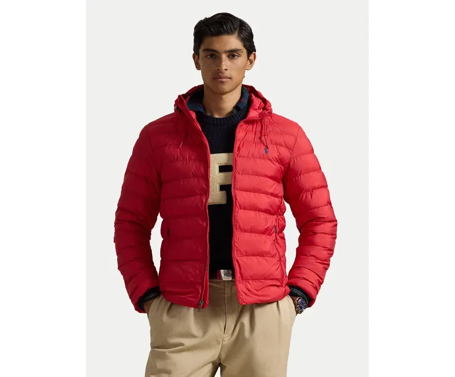 obrazek 1 Polo Ralph Lauren Kurtka przejściowa 710955869003 Czerwony Regular Fit