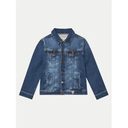 Zdjęcie Guess Kurtka jeansowa L4RL07 D4GV0 Niebieski Regular Fit