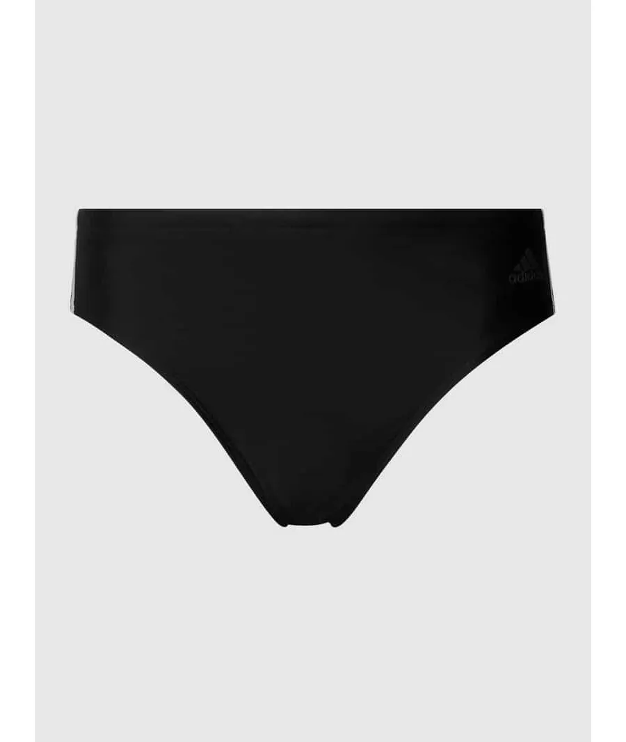 obrazek 1 Spodenki kąpielowe z paskami z logo