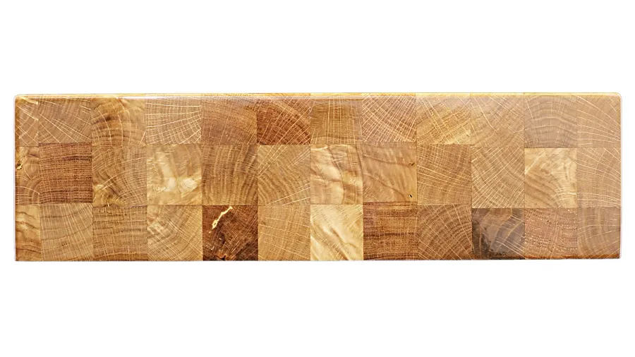 obrazek 2 Designerska umywalka 90 cm SIRIUS, dąb, lakier matowy, naturalny