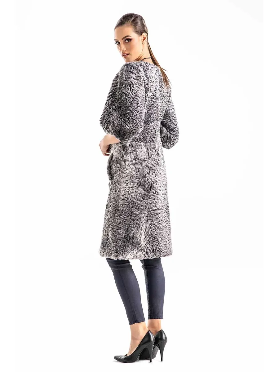 picture 6 Stylish long astrakhan coat - A&A Vesa