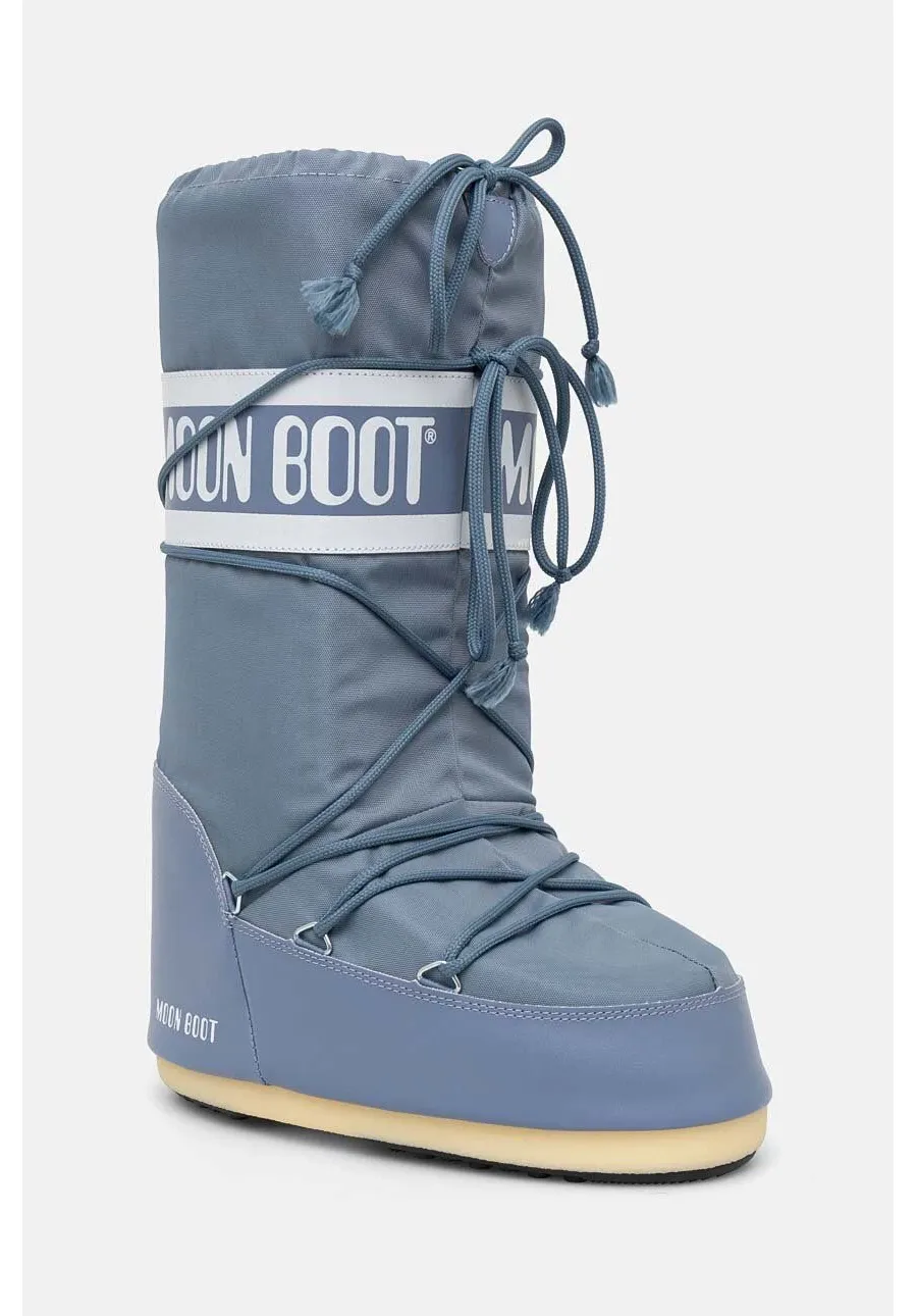 obrazek 1 Moon Boot śniegowce MB ICON NYLON kolor niebieski 80D1400440 H004