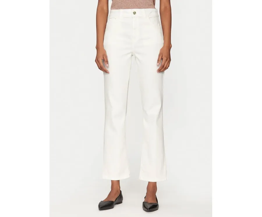 obrazek 1 Marella Jeansy Mode 2515131141 Écru Flare Fit
