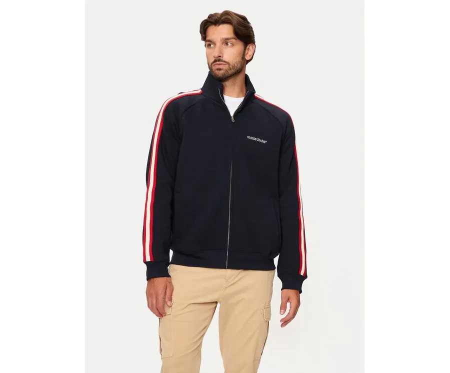 obrazek 1 Guess Jeans Bluza M4BQ38 K9V31 Granatowy Regular Fit