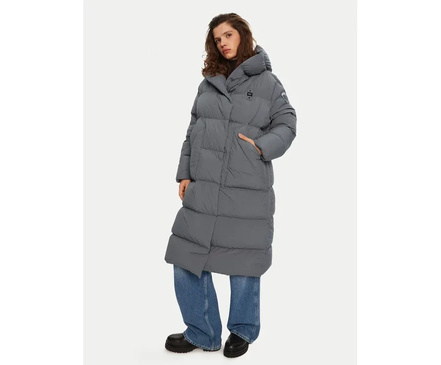 obrazek 1 Blauer Kurtka puchowa 24WBLDK03297 Szary Regular Fit