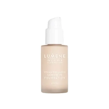 Zdjęcie Lumene Invisible Illumination Vegan Collagen Serum in Foundation SPF30 Podkład w płynie 30 ml 0.0