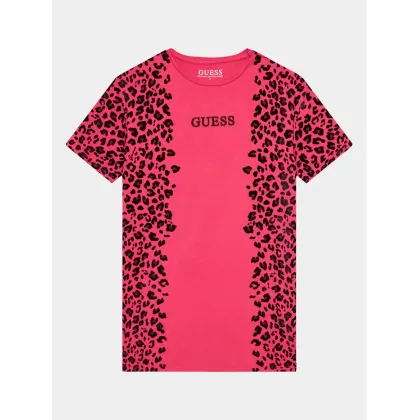 Zdjęcie Guess T-Shirt J3BI21 J1314 Różowy Oversize