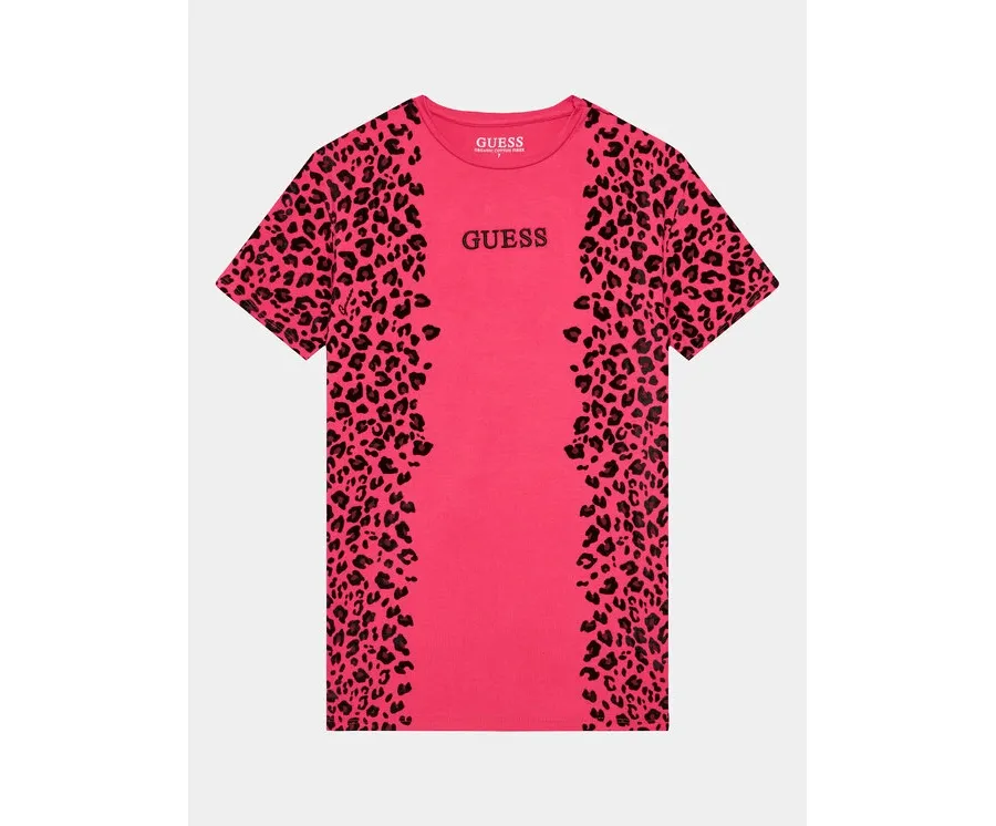 obrazek 1 Guess T-Shirt J3BI21 J1314 Różowy Oversize