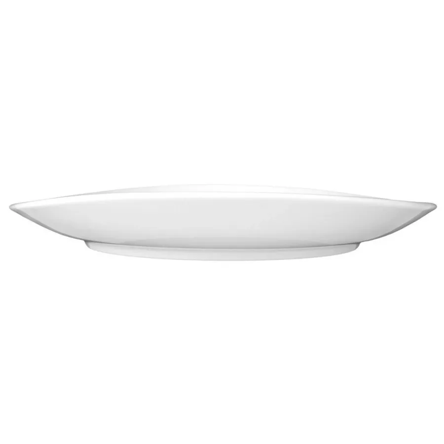 obrazek 3 Porcelanowy owalny biały talerz obiadowy 27 cm z Niemiec - Seltmann Weiden