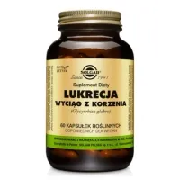 Zdjęcie Solgar Lukrecja wyciąg z korzenia kapsułki