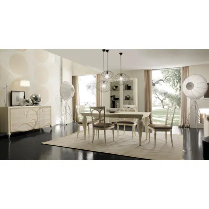 Zdjęcie Elegancki prostokątny rozkładany stół do wyjątkowego salonu – Cantiero