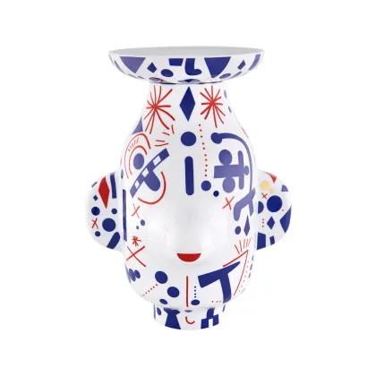 Zdjęcie Luksusowy porcelanowy wazon z przedstawieniem grymasu - Vista Alegre