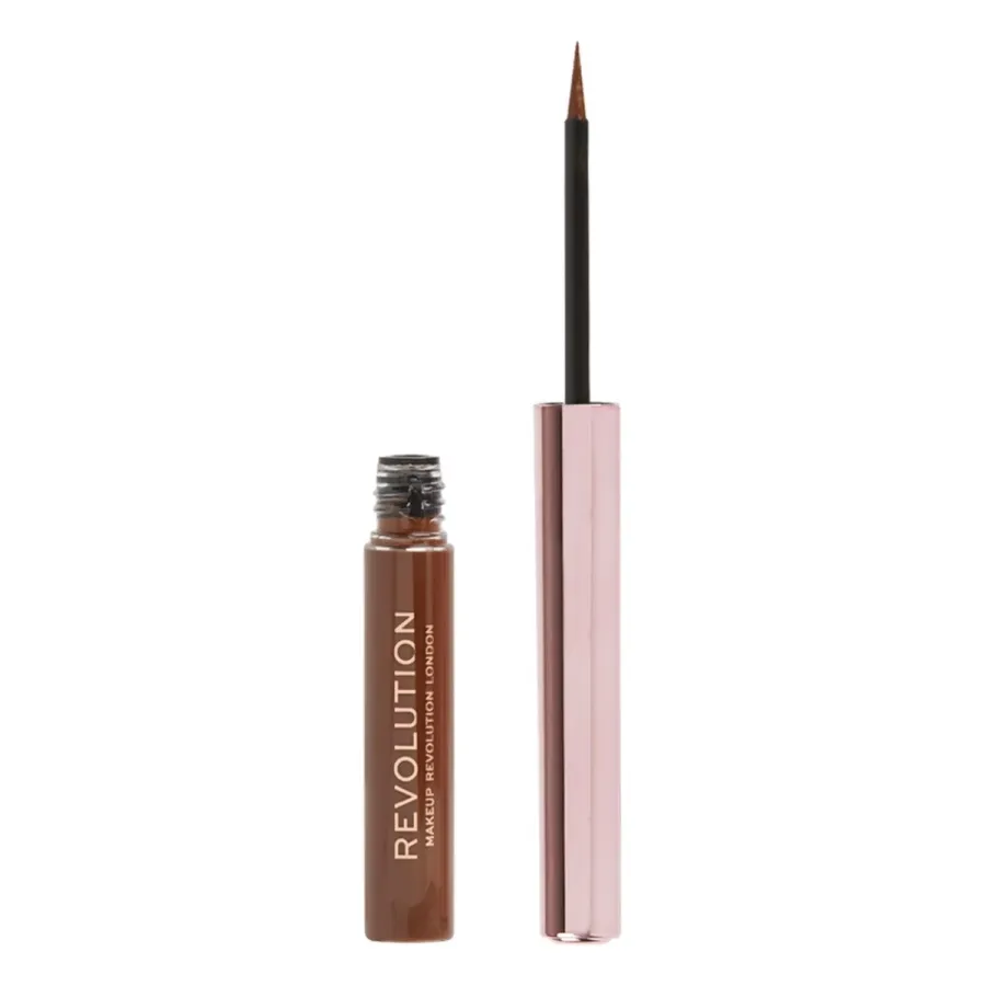 obrazek 1 MAKEUP REVOLUTION Super Flick Liquid Eyeliner Brown 2,4ml Brown mur 2.4 ml MakeUp Revolution