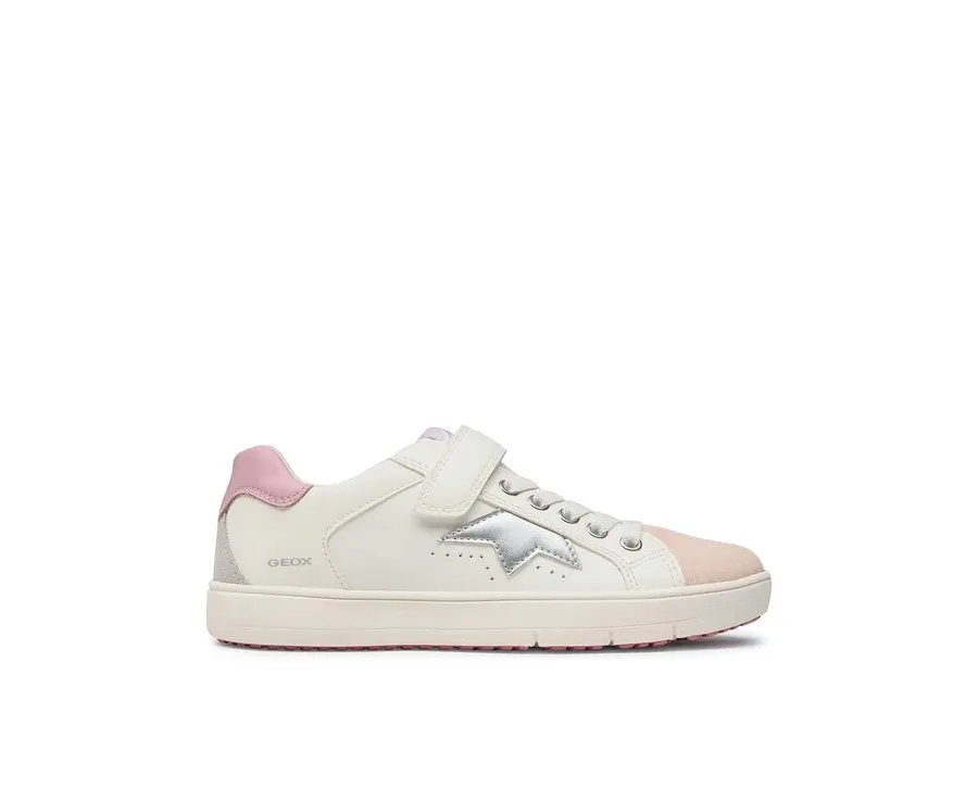 obrazek 1 Geox Sneakersy J Silenex Girl J35DWA08554C0674 D Biały