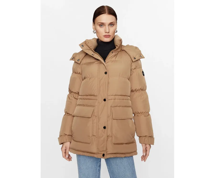 obrazek 1 MICHAEL Michael Kors Kurtka zimowa 77C6180M42 Brązowy Regular Fit