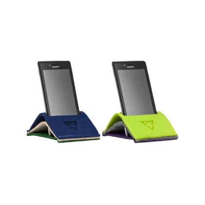 Zdjęcie Stojak na komórkę z ekologicznych materiałów