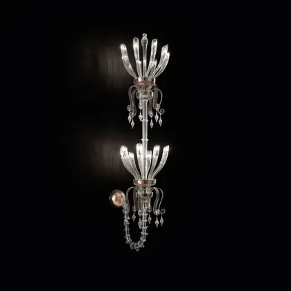 Zdjęcie Niezwykła lampa ścienna AC400/8+8 z kolekcji Medusa