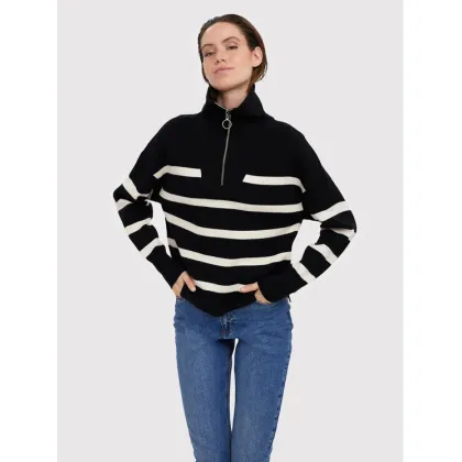 Zdjęcie Vero Moda Sweter Saba 10269246 Czarny Regular Fit