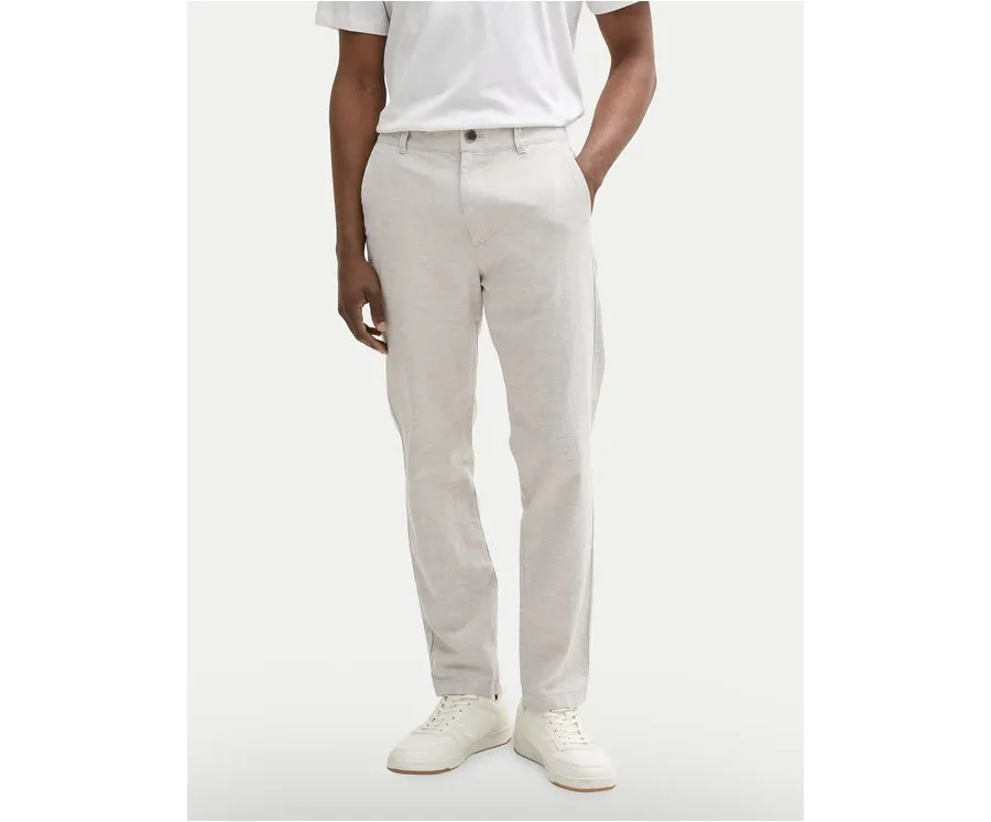 obrazek 1 Tom Tailor Denim Spodnie materiałowe 1044843 Beżowy Tapered Fit