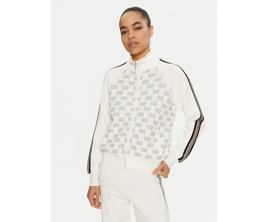 obrazek 1 Liu Jo Sport Kardigan TF4224 MS63L Biały Regular Fit