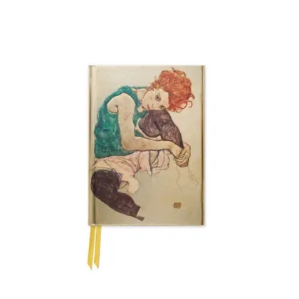 Zdjęcie Dziennik kieszonkowy (Egon Schiele: Siedząca kobieta)- Flame Tree Publishing