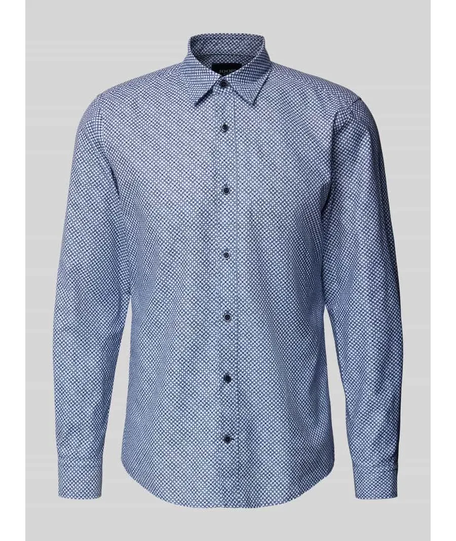 obrazek 1 Koszula casualowa o kroju slim fit z kołnierzykiem typu kent model ‘Hanson’