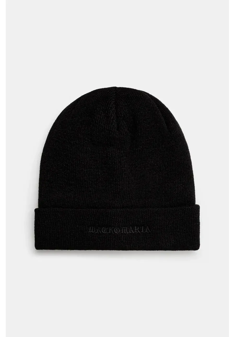 obrazek 1 Wacko Maria czapka Knit Watch Cap kolor czarny  24FW-WMA-CP05