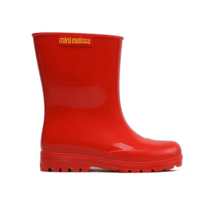Zdjęcie Melissa Kalosze Mini Melissa Welly Inf 33868 Czerwony