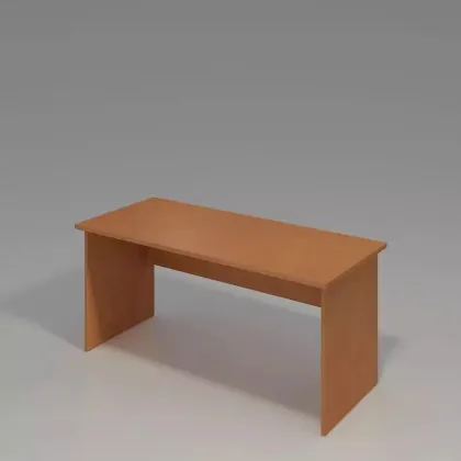 Zdjęcie Eleganckie Biurko proste o wymiarach 160/70/74 - Biuro Serwis