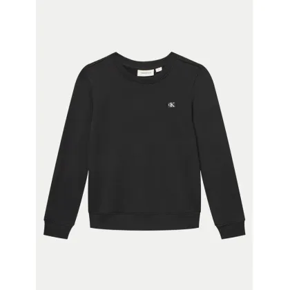 Zdjęcie Calvin Klein Jeans Bluza Mono Mini Badge IU0IU00570 Czarny Regular Fit