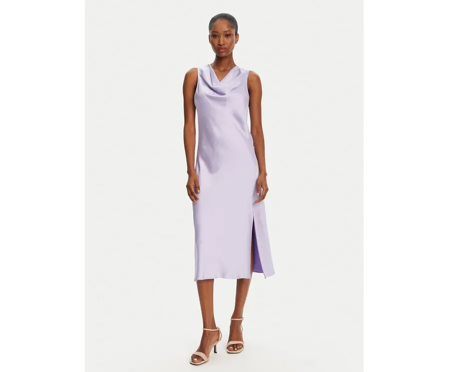 obrazek 1 Patrizia Pepe Sukienka koktajlowa 2A2878/A563-M531 Fioletowy Regular Fit