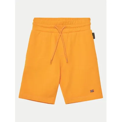 Zdjęcie Napapijri Szorty sportowe Nalis NP0A4HK5A701 S Pomarańczowy Regular Fit