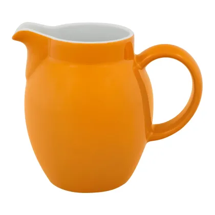 Picture Orange porcelain milk jug from a colorful unique collection - Vista Alegre