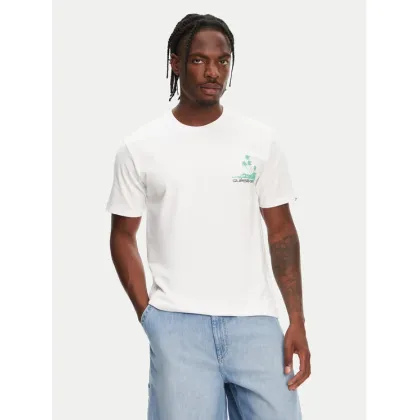 Zdjęcie Quiksilver T-Shirt Palm Lines Ss EQYZT08057 Biały Regular Fit