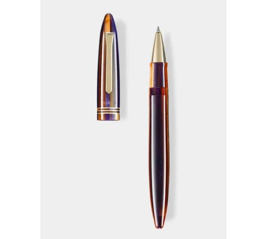 obrazek 1 Pióro kulkowe Tibaldi Bononia Seilan Purple, 18ct złoto