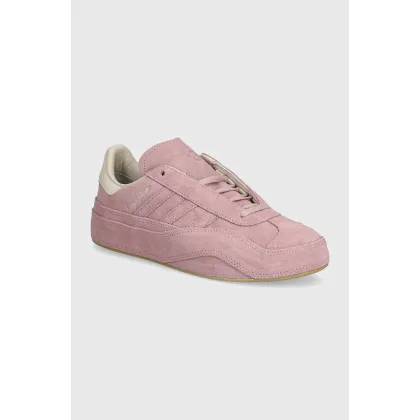 Zdjęcie Y-3 sneakersy zamszowe Gazelle kolor fioletowy JI2067