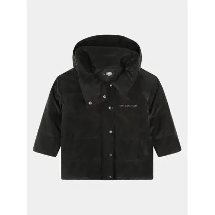 Zdjęcie Karl Lagerfeld Kids Kurtka zimowa Z16164 S Czarny Regular Fit